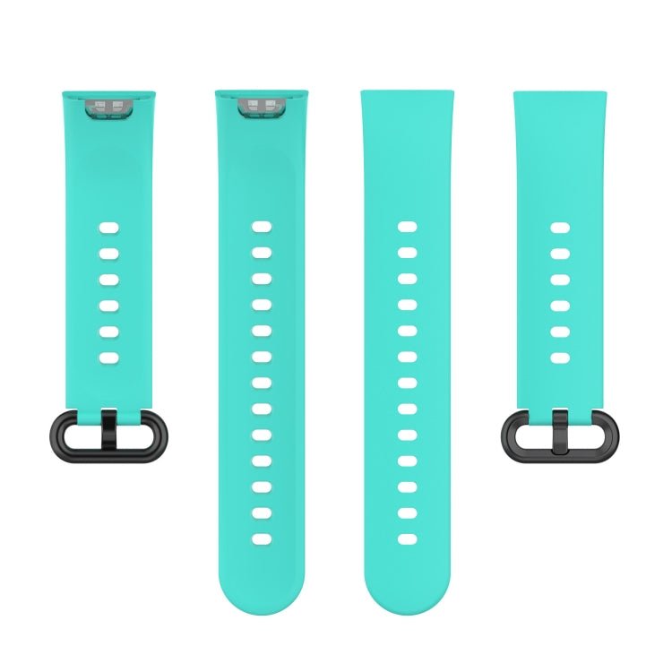 For Redmi Horloge 2 Solid Color Black Steel Buckle Silicone Watch Band