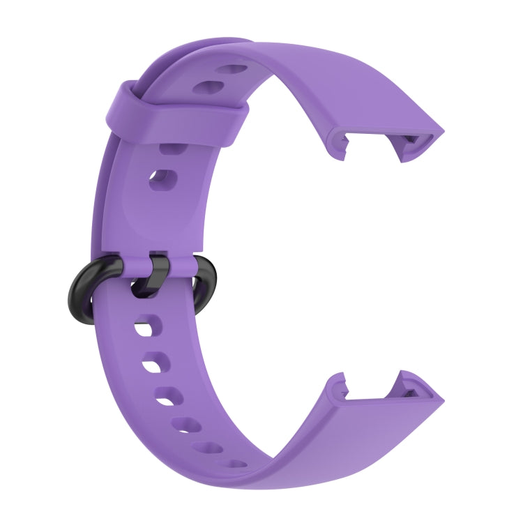 For Redmi Horloge 2 Solid Color Black Steel Buckle Silicone Watch Band