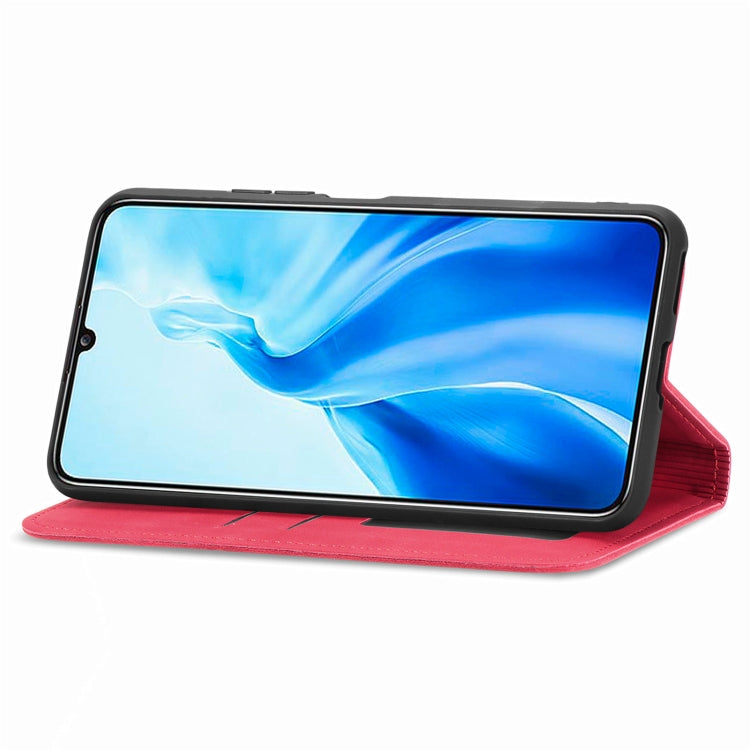 For Oukitel C51 Retro Skin Feel Magnetic Flip Leather Phone Case