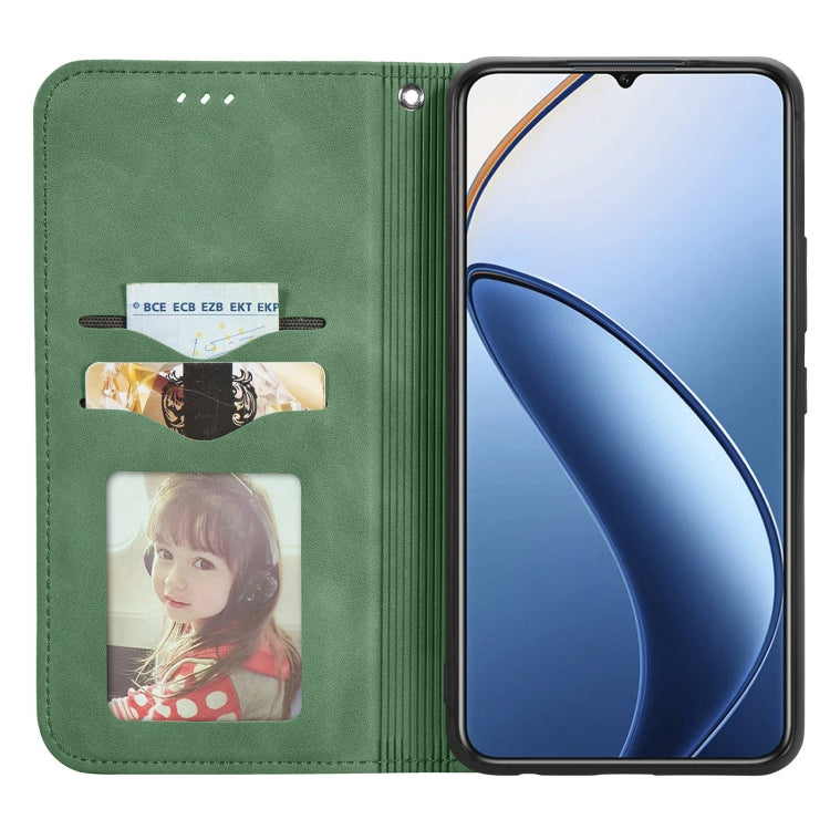 For Oukitel C53 Retro Skin Feel Magnetic Flip Leather Phone Case