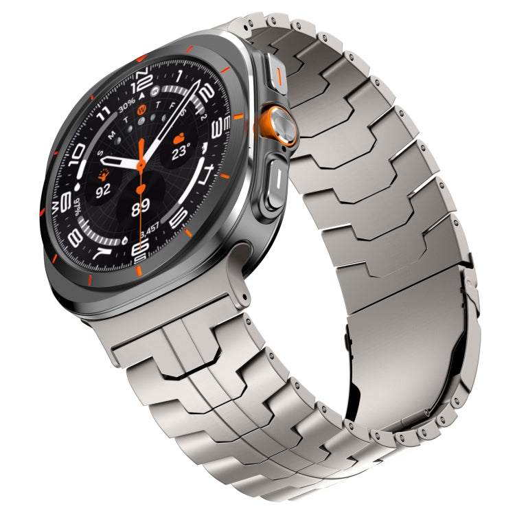 For Samsung Galaxy Watch Ultra 47mm Titanium Alloy Metal Watch Band