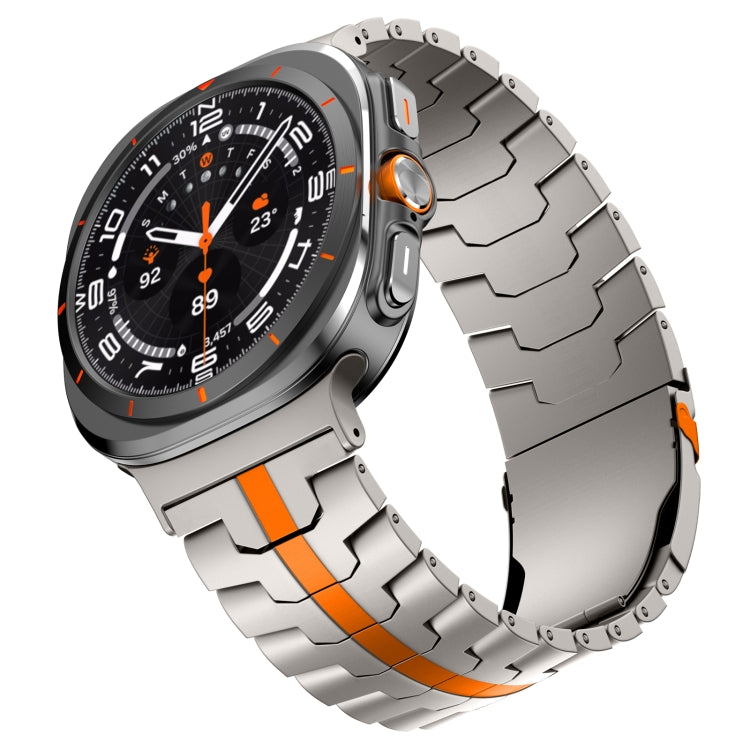 For Samsung Galaxy Watch Ultra 47mm Titanium Alloy Metal Watch Band