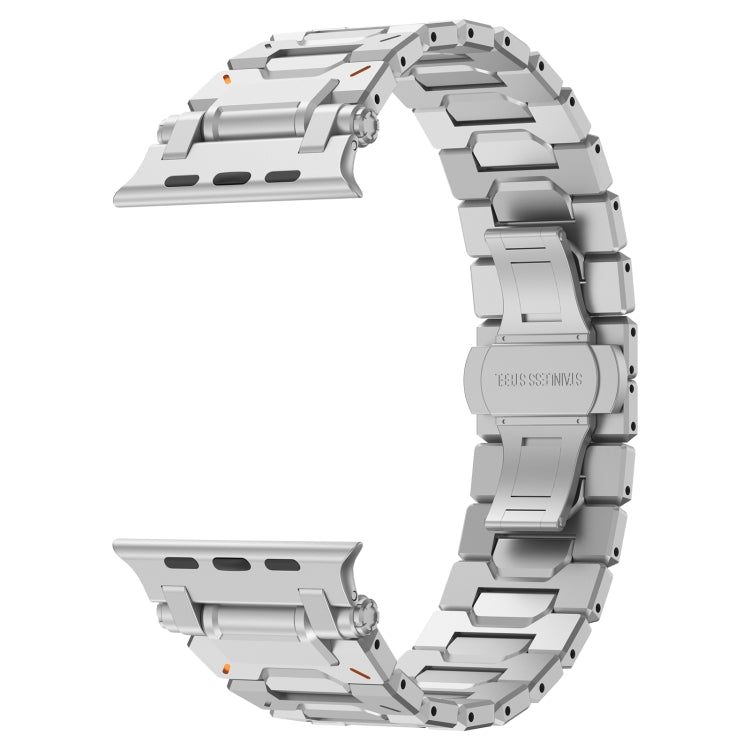 For Apple Watch Ultra 49mm Pathfinder Stainless Steel Metal Watch Band