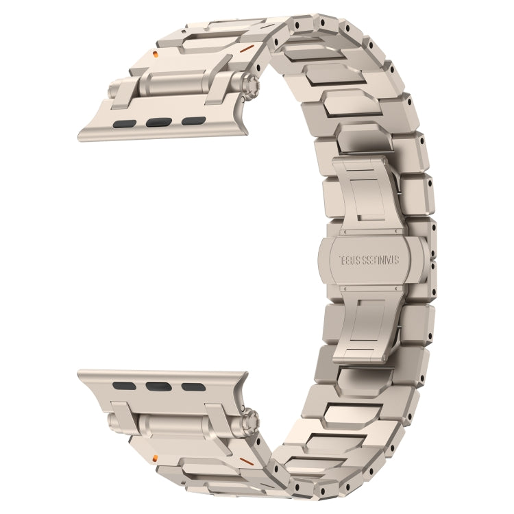 For Apple Watch Series 10 46mm Pathfinder Stainless Steel Metal Watch Band