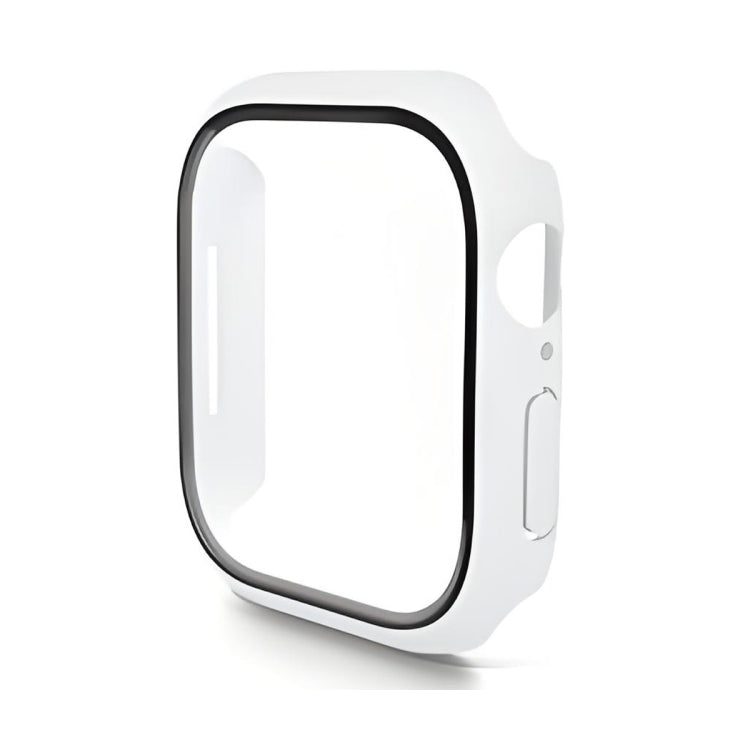 For Apple Watch Series 11 / 10 46mm ENKAY Hat-Prince PC Tempered Glass Film Integrated Watch Case
