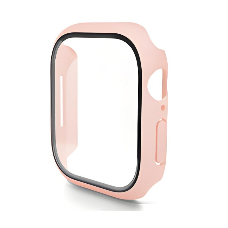 For Apple Watch Series 11 / 10 42mm ENKAY Hat-Prince PC Tempered Glass Film Integrated Watch Case