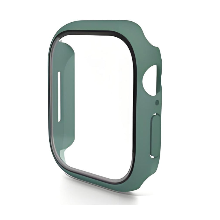 For Apple Watch Series 11 / 10 42mm ENKAY Hat-Prince PC Tempered Glass Film Integrated Watch Case