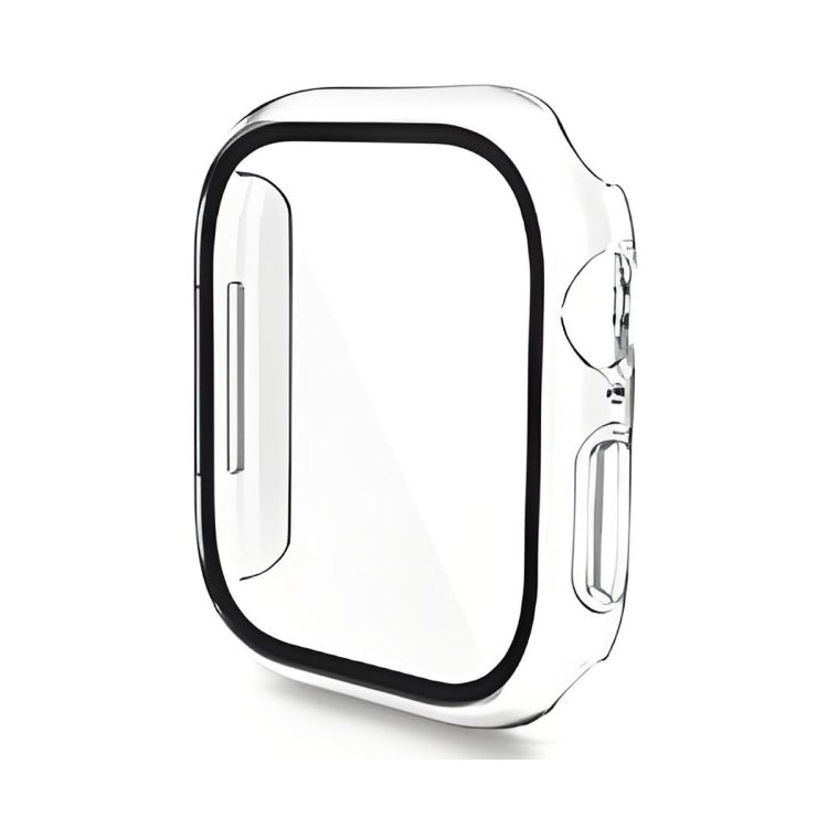 For Apple Watch Series 11 / 10 42mm ENKAY Hat-Prince PC Tempered Glass Film Integrated Watch Case