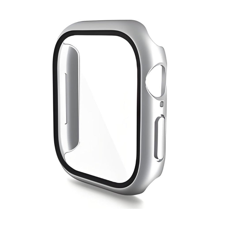 For Apple Watch Series 11 / 10 42mm ENKAY Hat-Prince PC Tempered Glass Film Integrated Watch Case