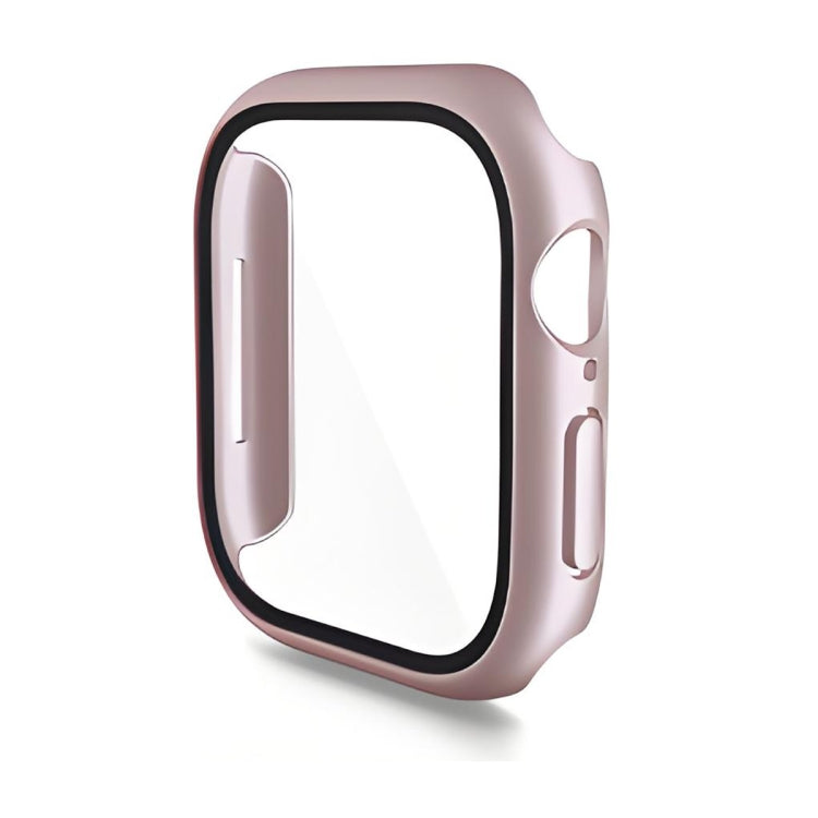 For Apple Watch Series 11 / 10 42mm ENKAY Hat-Prince PC Tempered Glass Film Integrated Watch Case
