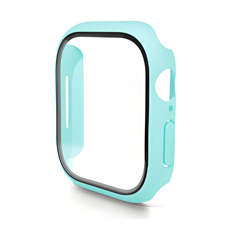 For Apple Watch Series 11 / 10 42mm ENKAY Hat-Prince PC Tempered Glass Film Integrated Watch Case