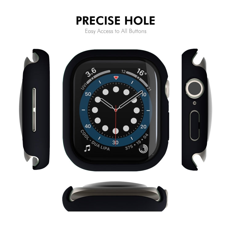 For Apple Watch Series 11 / 10 42mm ENKAY Hat-Prince PC Tempered Glass Film Integrated Watch Case