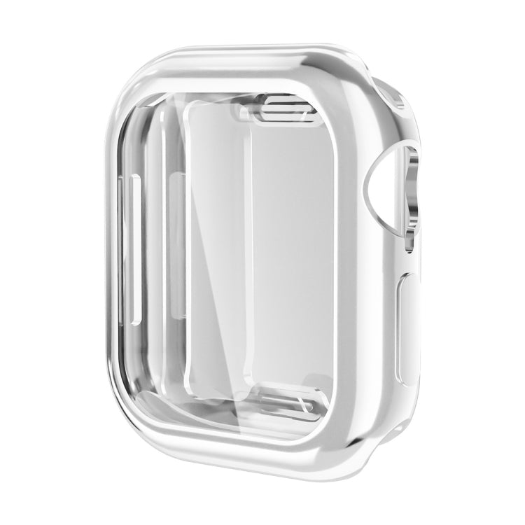 For Apple Watch Series 11 / 10 42mm ENKAY Hat-Prince Electroplated Soft TPU Case with Screen Film