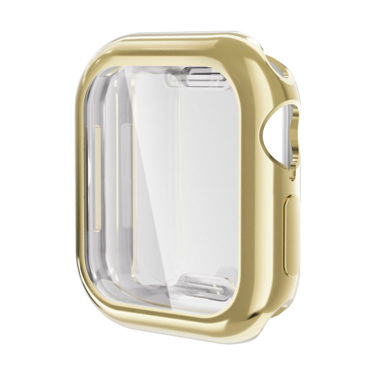 For Apple Watch Series 11 / 10 46mm ENKAY Hat-Prince Electroplated Soft TPU Case with Screen Film