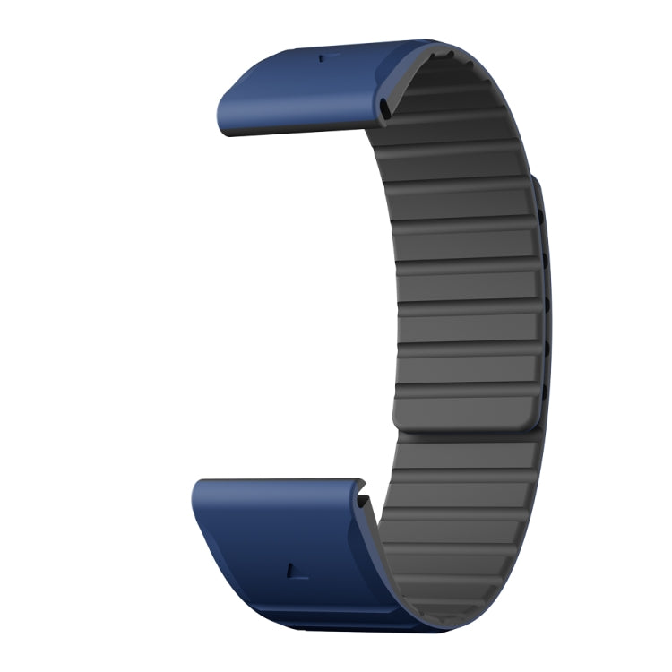 For Garmin Instinct 2X Dual Color Magnetic Quick Release 26mm Silicone Watch Band