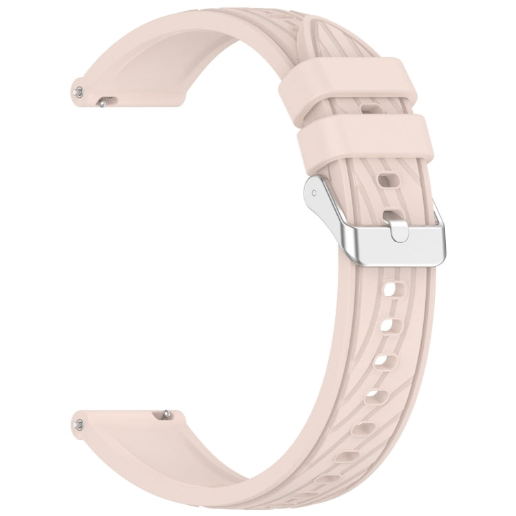 For Amazfit GTR Mini Stripe Texture 20mm Silicone Watch Band