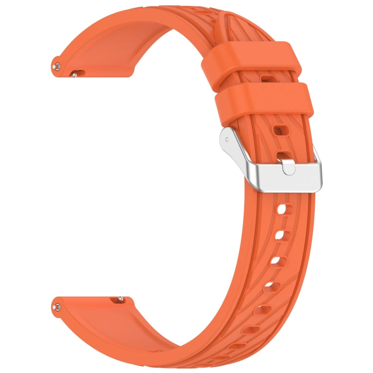 For Garmin Venu 2S Stripe Texture 18mm Silicone Watch Band