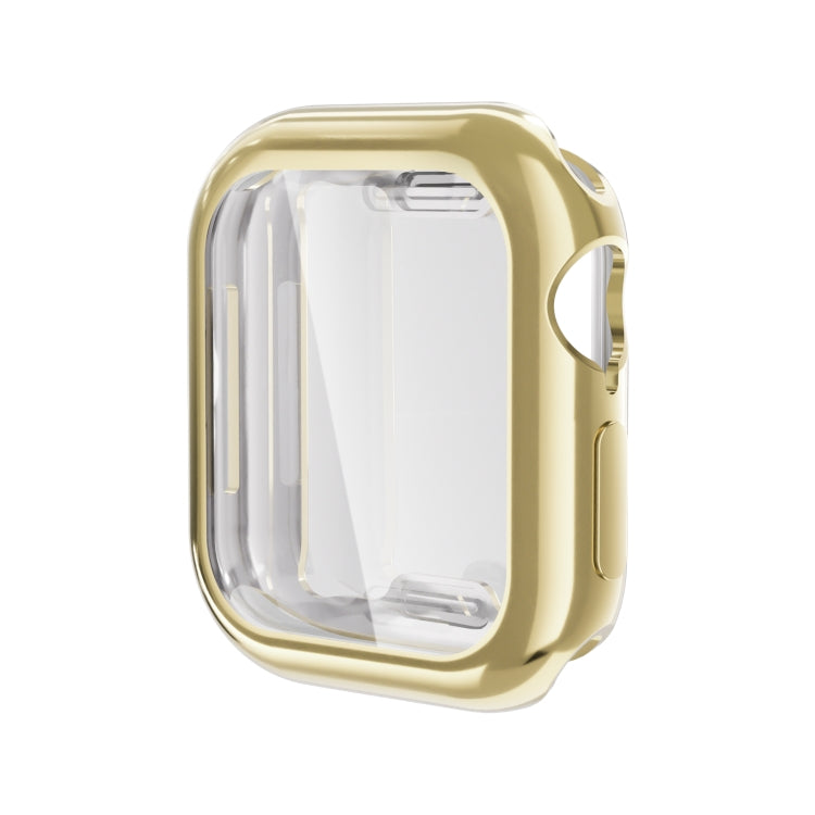 For Apple Watch Series 11 / 10 46mm Full Coverage TPU Electroplated Watch Case