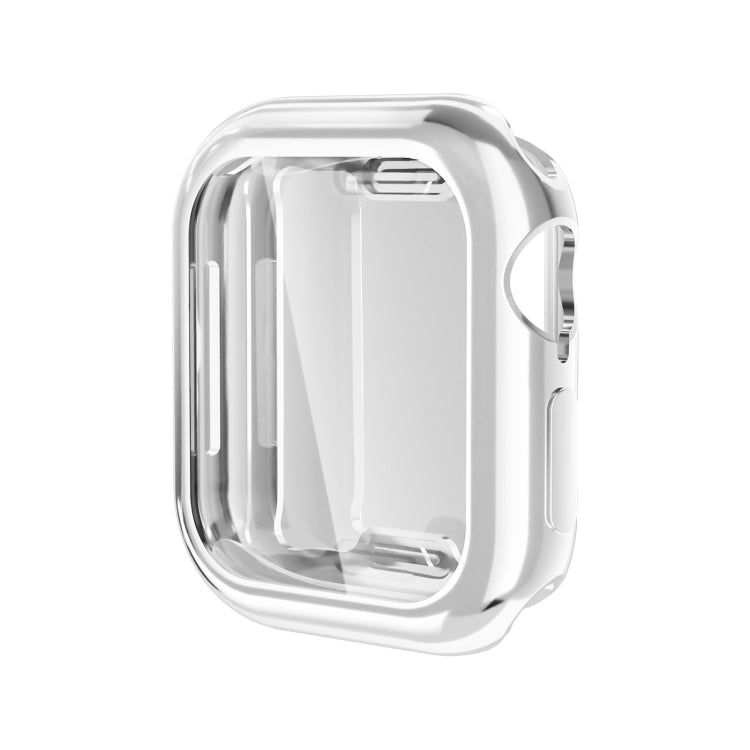 For Apple Watch Series 11 / 10 42mm Full Coverage TPU Electroplated Watch Case