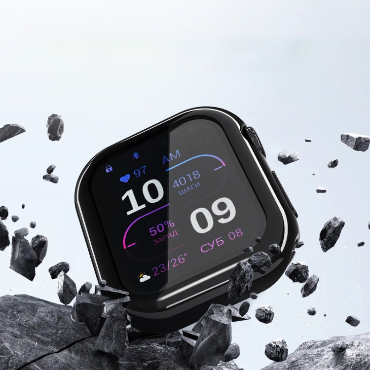 For Apple Watch Series 11 / 10 46mm Full Coverage TPU Electroplated Watch Case