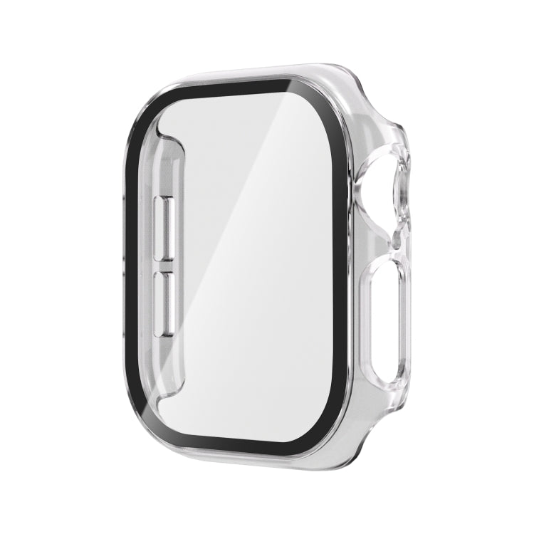 For Apple Watch Series 11 / 10 46mm Tempered Glass Film Integrated PC Watch Case