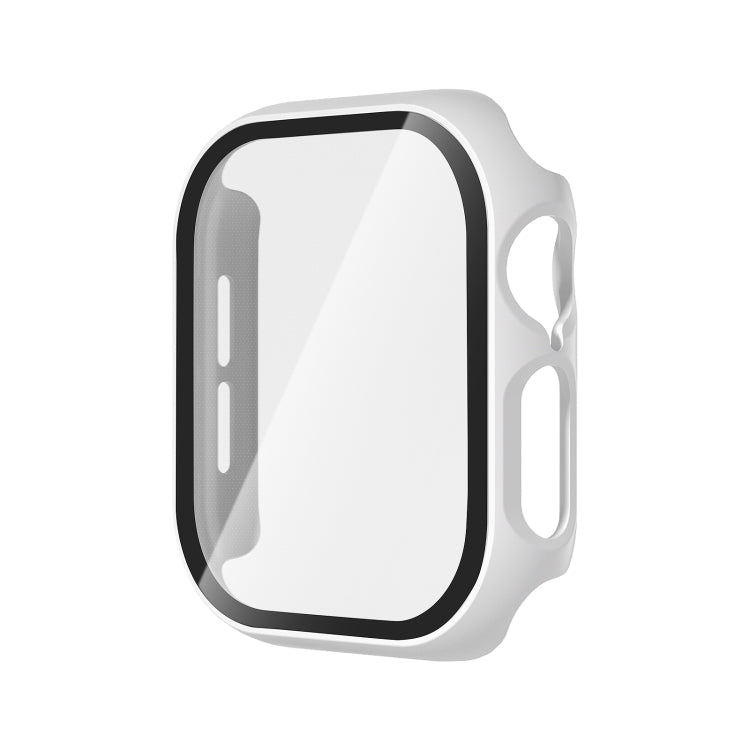 For Apple Watch Series 11 / 10 42mm Tempered Glass Film Integrated PC Watch Case