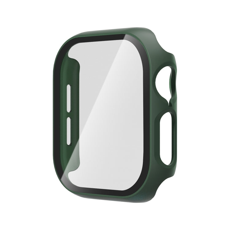 For Apple Watch Series 11 / 10 42mm Tempered Glass Film Integrated PC Watch Case