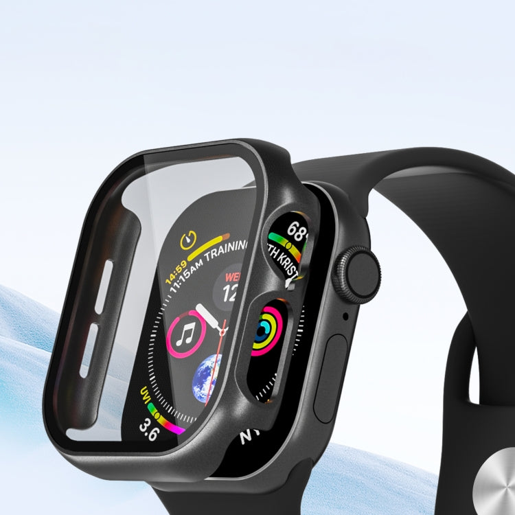 For Apple Watch Series 11 / 10 46mm Tempered Glass Film Integrated PC Watch Case