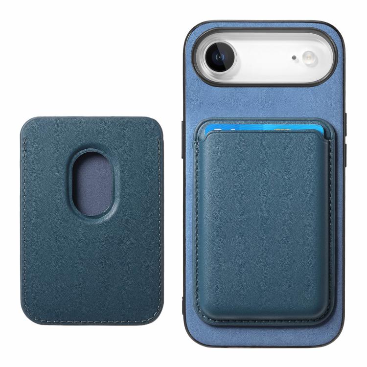 For iPhone Air Retro Magsafe Card Bag PU Back Cover Phone Case