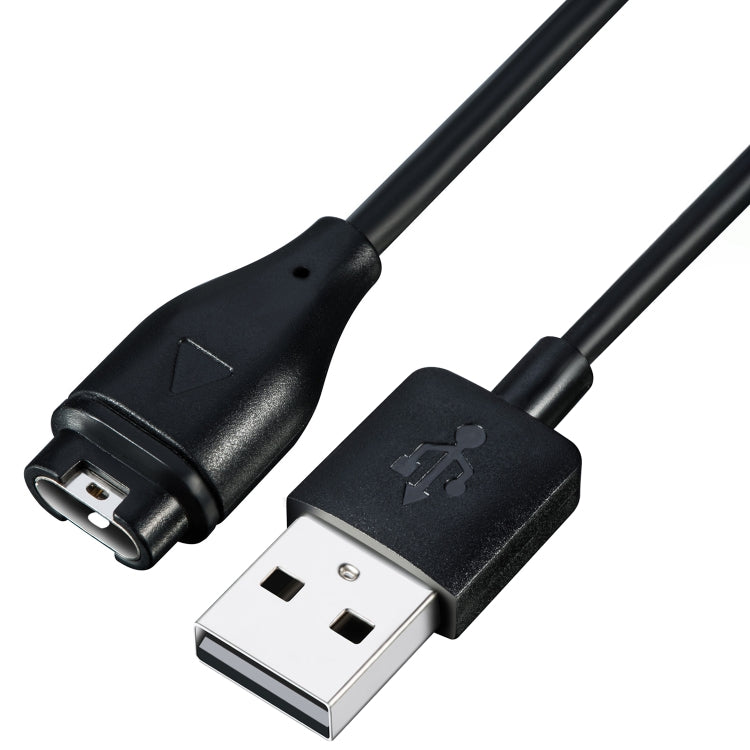 For Garmin Fenix 8 AMOLED / Vivoactive 6 USB Interface Smart Watch Charging Cable, Length: 1m - Black