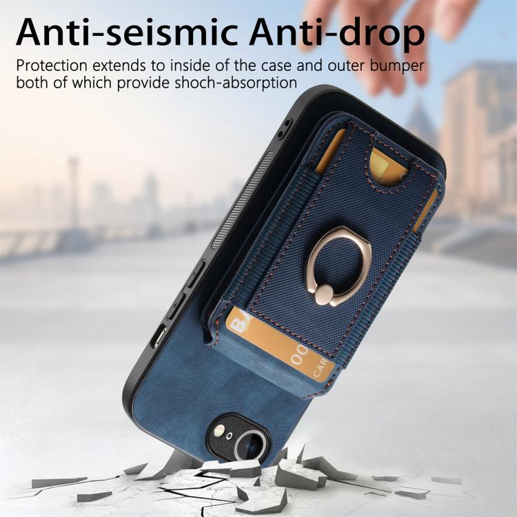 For iPhone 17e / 16e Retro Splitable Magnetic Stand Card Bag Leather Phone Case