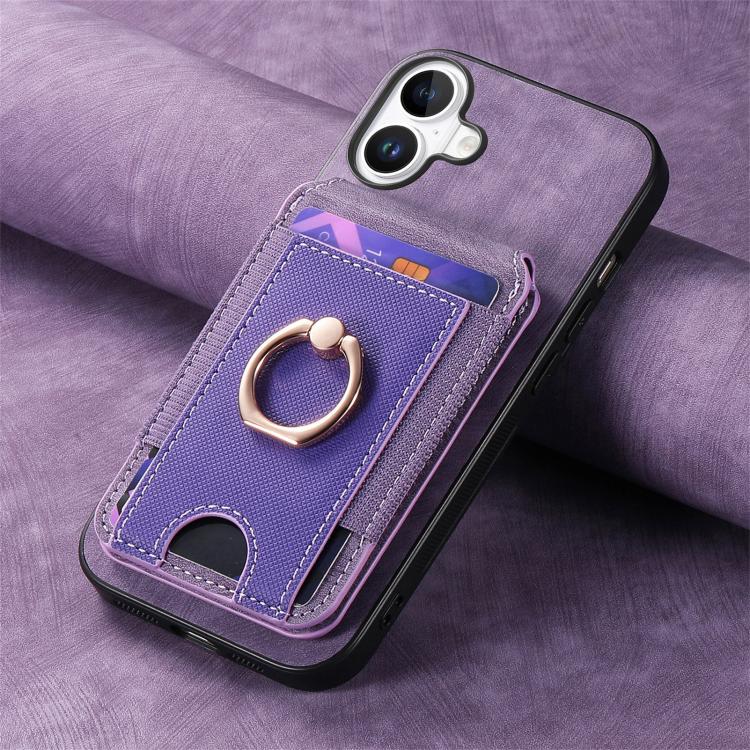 For iPhone 17 Retro Splitable Magnetic Stand Card Bag Leather Phone Case