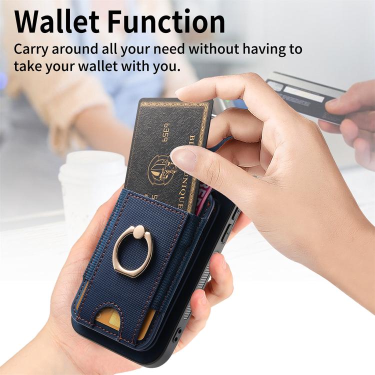 For iPhone 17 Retro Splitable Magnetic Stand Card Bag Leather Phone Case