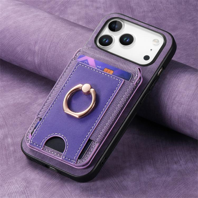 For iPhone 17 Pro Retro Splitable Magnetic Stand Card Bag Leather Phone Case