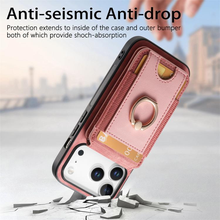For iPhone 17 Pro Max Retro Splitable Magnetic Stand Card Bag Leather Phone Case