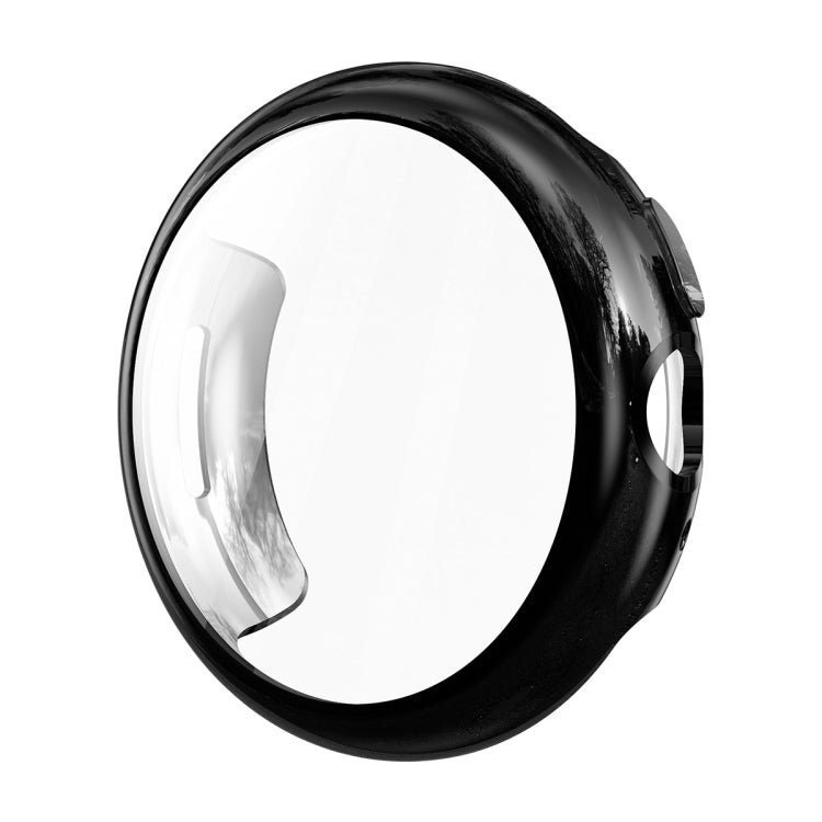 For Google Pixel Watch 3 45mm ENKAY Hat-Prince Full Coverage Electroplated Soft TPU Case with Screen Protection