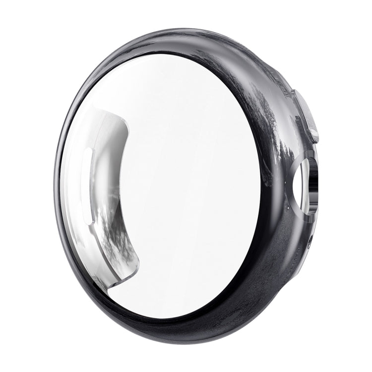 For Google Pixel Watch 3 45mm ENKAY Hat-Prince Full Coverage Electroplated Soft TPU Case with Screen Protection