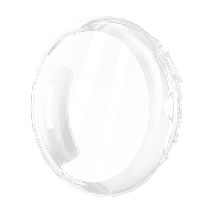 For Google Pixel Watch 3 45mm ENKAY Hat-Prince Full Coverage Electroplated Soft TPU Case with Screen Protection
