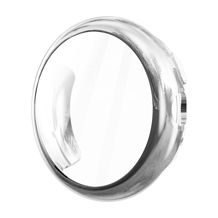 For Google Pixel Watch 3 45mm ENKAY Hat-Prince Full Coverage Electroplated Soft TPU Case with Screen Protection