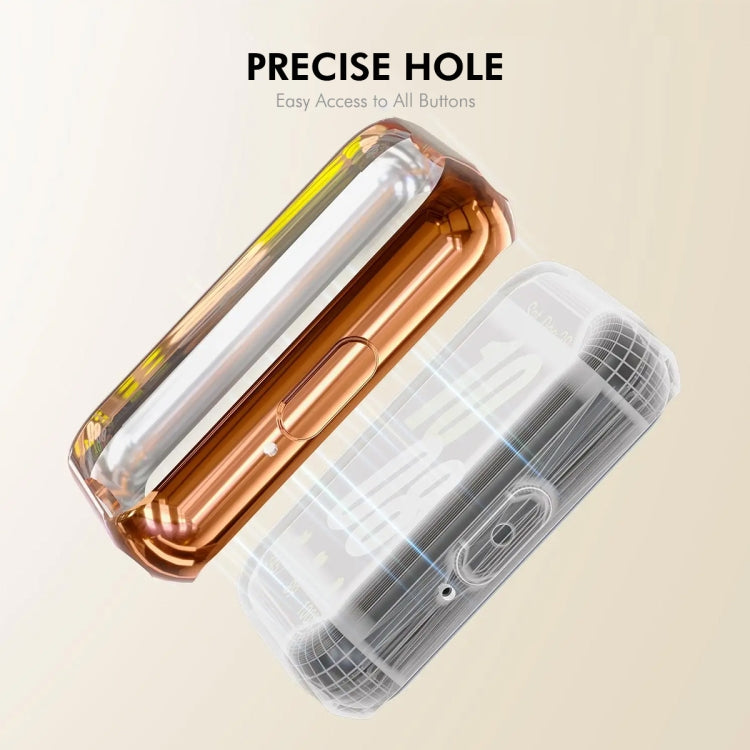 For Samsung Galaxy Fit3 ENKAY Hat-Prince Full Coverage Electroplated Soft TPU Case with Screen Protection