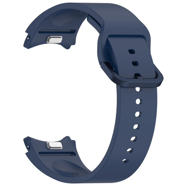 For Samsung Galaxy Watch 5 Pro Solid Color Colorful Buckle Quick Release Silicone Watch Band