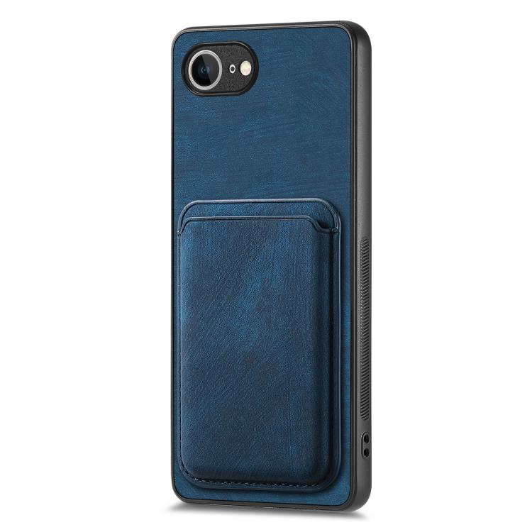 For iPhone 17e / 16e Retro Leather Card Bag Magnetic Phone Case