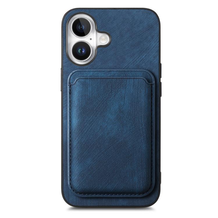 For iPhone 17 Retro Leather Card Bag Magnetic Phone Case