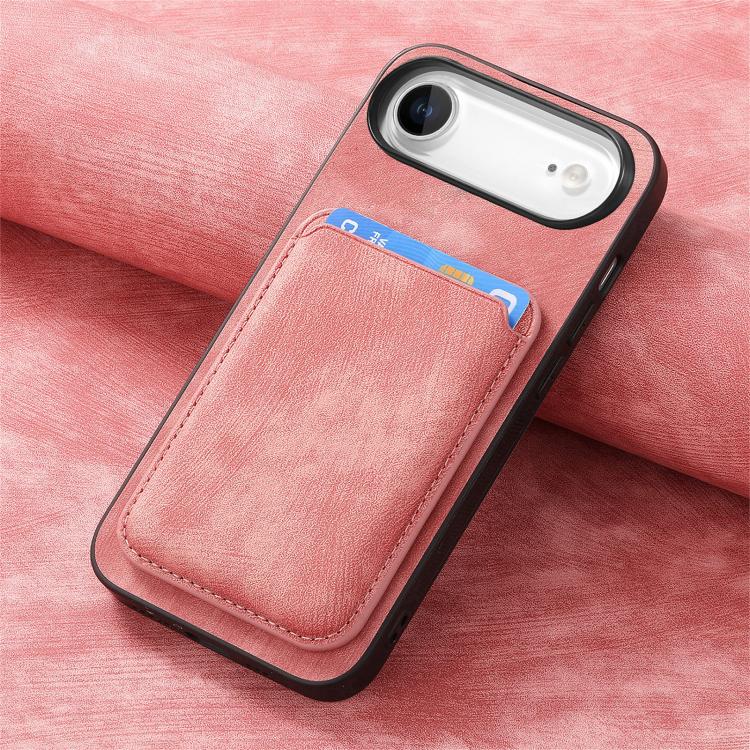 For iPhone Air Retro Leather Card Bag Magnetic Phone Case