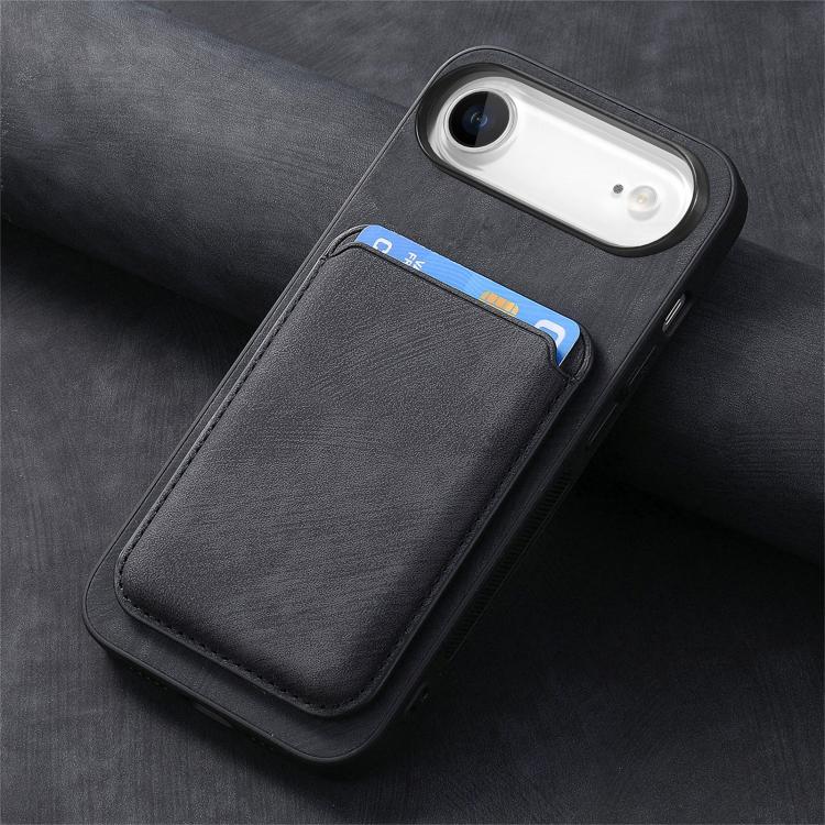 For iPhone Air Retro Leather Card Bag Magnetic Phone Case
