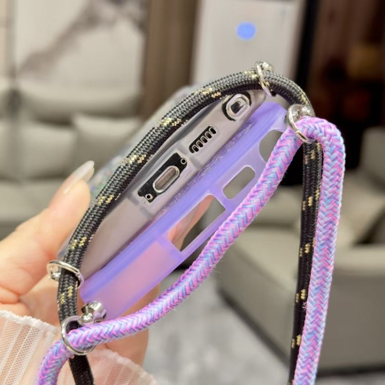 For Samsung Galaxy S22 Ultra 5G Crossbody Wave Edge Butterfly TPU Phone Case