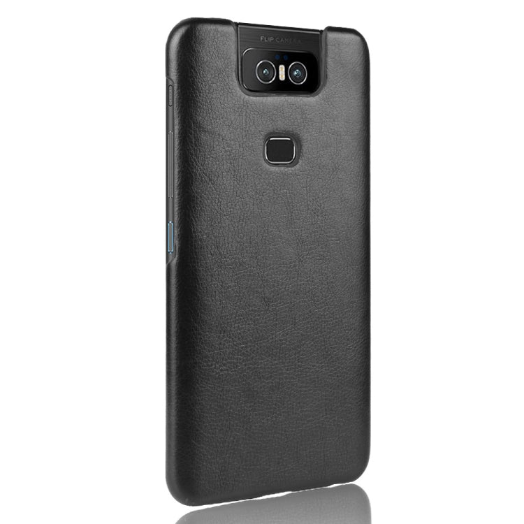 Shockproof Litchi Texture PC + PU Case for Asus Zenfone 6/6Z ZS630KL