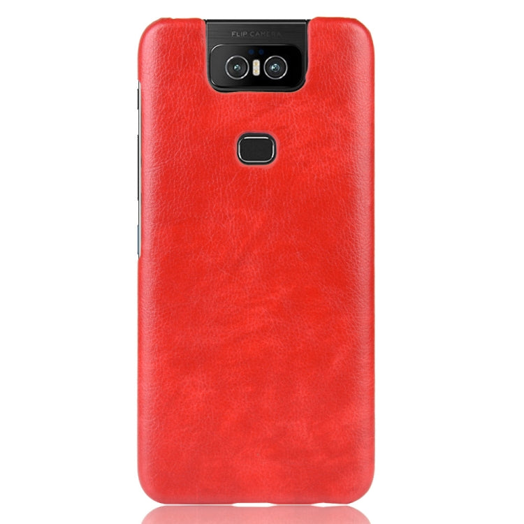 Shockproof Litchi Texture PC + PU Case for Asus Zenfone 6/6Z ZS630KL