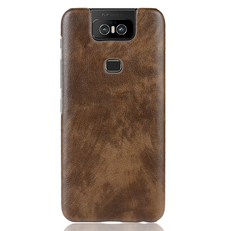 Shockproof Litchi Texture PC + PU Case for Asus Zenfone 6/6Z ZS630KL
