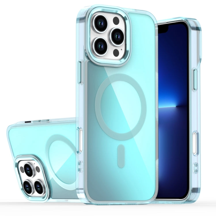For iPhone 13 Pro Bright Shadow Magsafe Discoloration Phone Case